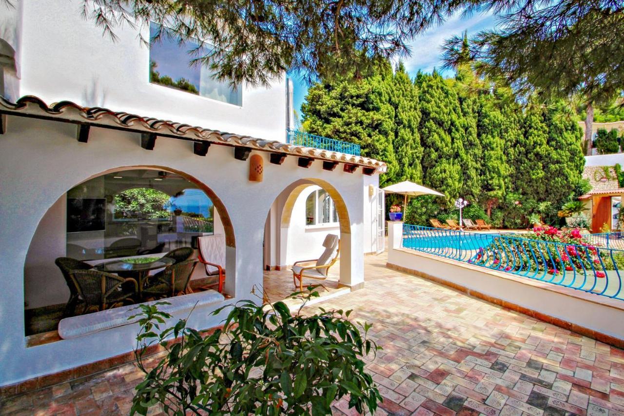 Los Terribles - Sea View Villa With Private Pool In Benissa Exteriör bild