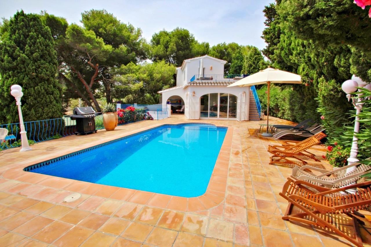 Los Terribles - Sea View Villa With Private Pool In Benissa Exteriör bild